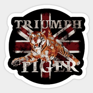 Triumph Tiger Bike Sticker